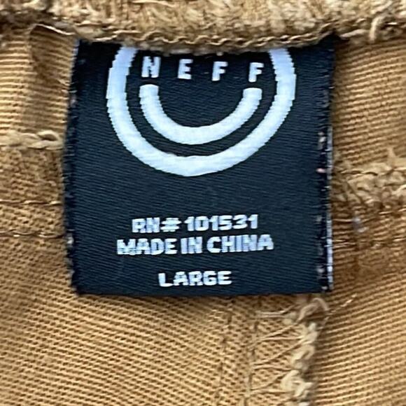 NEFF MEN'S  CANVAS JOGGER PANTS SIZE L - Picture 7 of 8